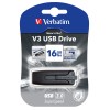 VERBATIM USB FLASH MEMORIJE 16GB USB 3.0 BLACK 49172