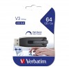 VERBATIM USB FLASH MEMORIJE 64GB USB 3.2 BLACK 49174
