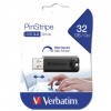 VERBATIM USB FLASH MEMORIJE 32GB DRIVE 3.0 PINSTRIPE BLACK 49317