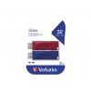 VERBATIM USB FLASH MEMORIJE SLIDER USB 2.0 2X32GB RED/BLUE