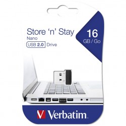 VERBATIM USB FLASH MEMORIJE 16GB MINI 2.0 STORE&STAY 97464