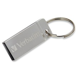 VERBATIM USB FLASH MEMORIJE 16GB 2.0 METAL EXECUTIVE SILVER