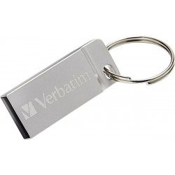 VERBATIM USB FLASH MEMORIJE 32GB 2.0 METAL EXECUTIVE SILVER