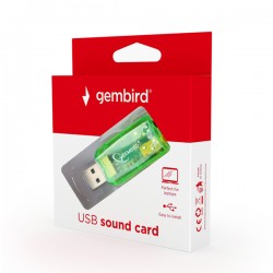 GEMBIRD ZVUCNE KARTICE CMP-SOUNDUSB13 USB SOUND CONTROLER 5.1