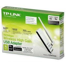 TP-LINK MREZNA OPREMA TL-WN722N WIRELESS USB ADAPTER 150MBPS